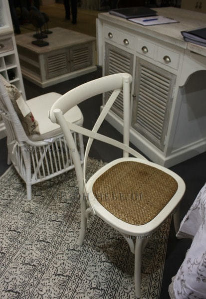  Secret De Maison Cross Chair (mod. CB2001)  (Butter white) (,  2)
