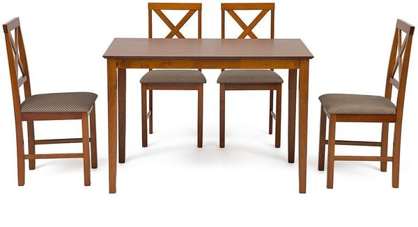    ( + 4 )/ Hudson Dining Set    (Espresso) ()